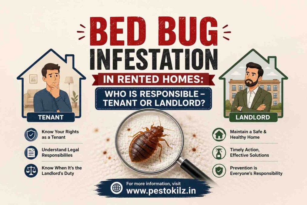 Bed Bug Infestation in Rented Homes: Who Is Responsible – Tenant or Landlord?