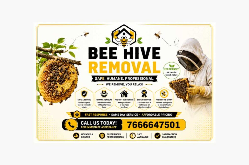 Bee Hive Removal Safe and Professional Solutions for Homes and Businesses