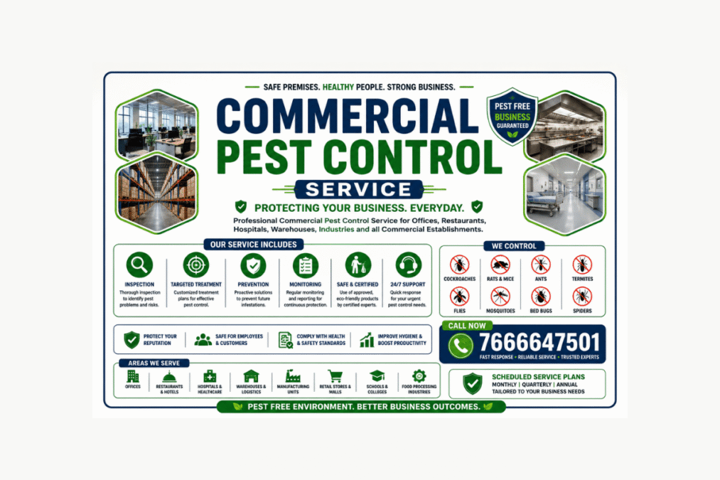Commercial Pest Control Service Essential Protection for Modern Businesses